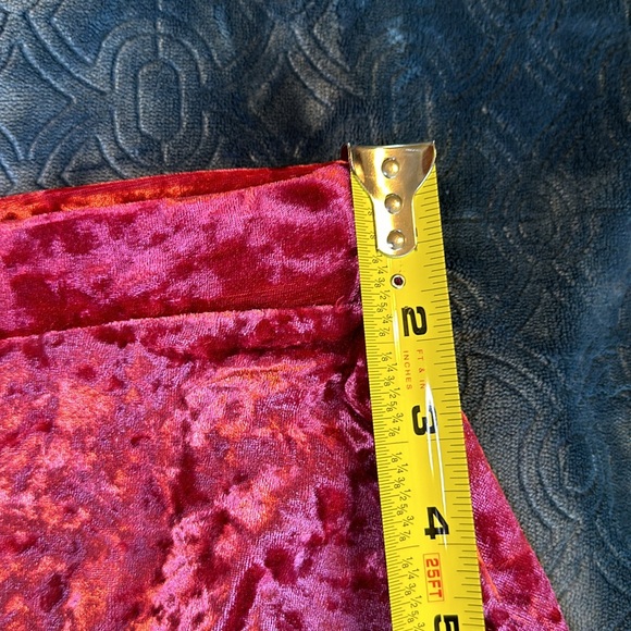 Forever 21 Pink Velvet Mini Skirt! - Picture 6 of 6